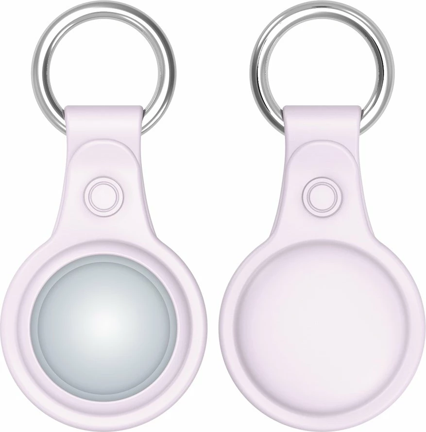 Mbështjellës silikon Dux Ducis për AirTag, set 4 copë, e zezë/e gjelbër/rozë/blu