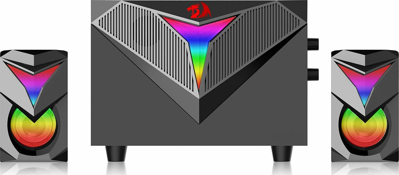 Altoparlantë për kompjuter Redragon Toccata GS700 (RED-GS700) 2.1 11W RMS RGB, të zeza