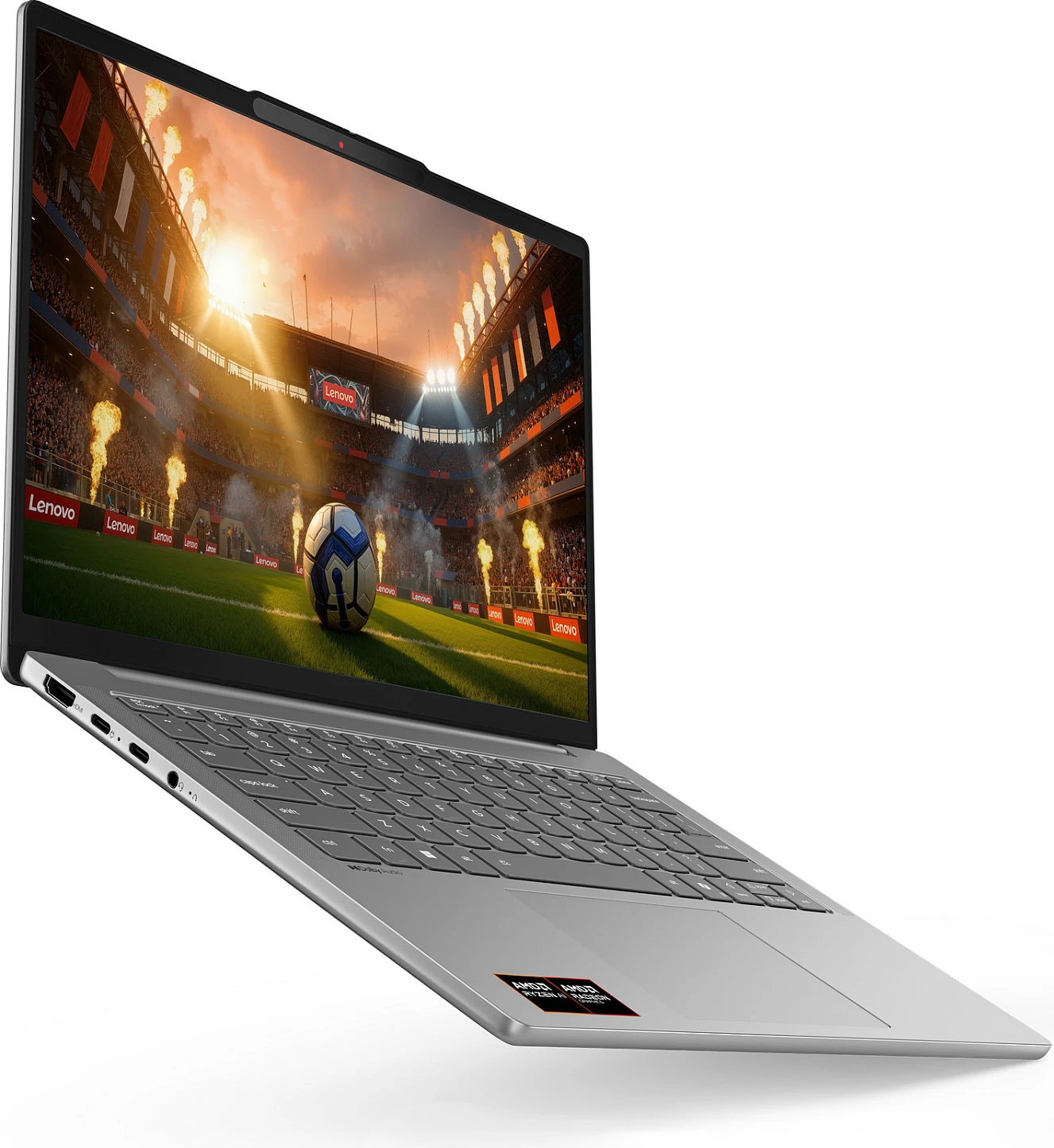 Laptop Lenovo IdeaPad 5 Slim Ryzen AI 5 430, 16GB RAM Memorje, 512GB SSD, Windows 11 Home, gri