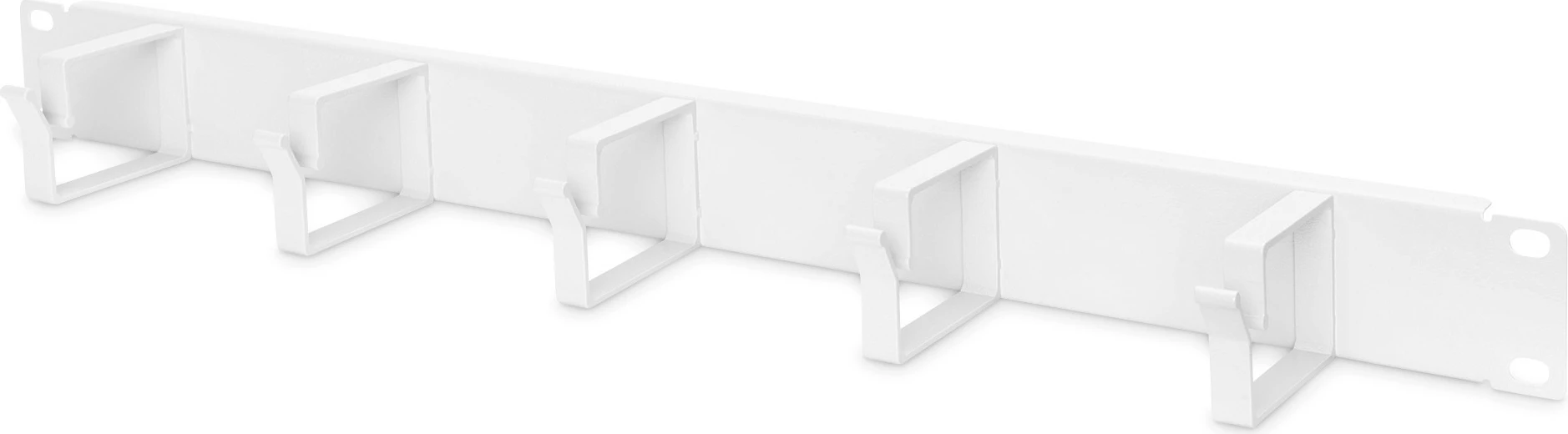 Panel menaxhimi kabllosh Digitus, 1U, 483mm, çelik inox, gri