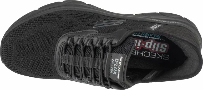 Atlete Skechers për meshkuj, të zeza