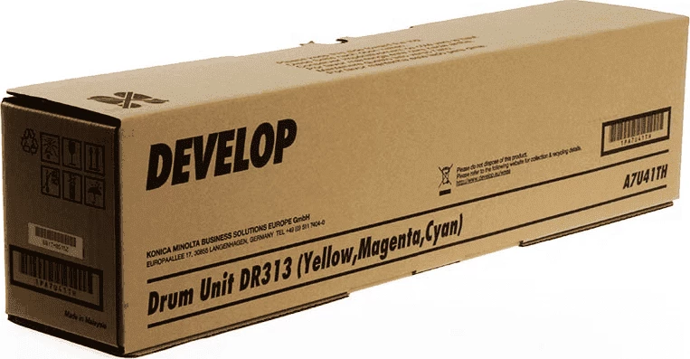 njësi tamburi, Develop, DR-313C A7U41TH, rendiment 75,000 faqe, set C/M/Y