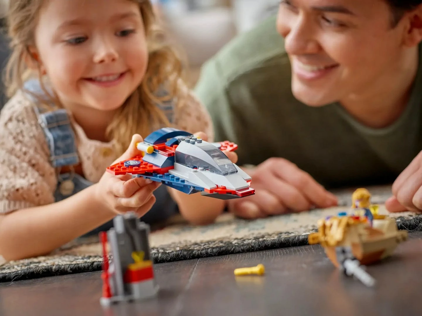 Set LEGO Marvel 76319 Captain America vs Thanos, 107 pjesë