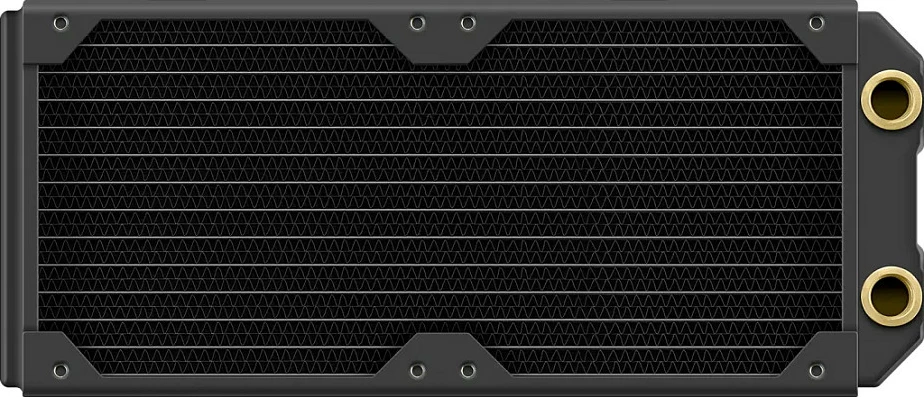 Radiator për ftohje me ujë Corsair Hydro X Series XR5 240 NEO, 240mm, i zi