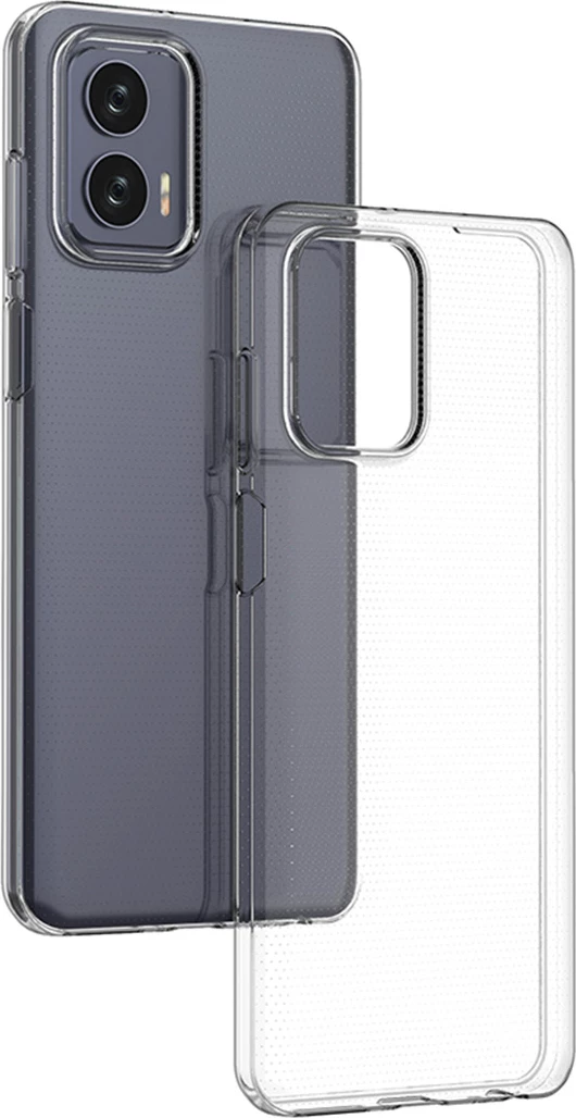 Mbështjellës Hurtel Ultra Clear 0.5mm për Motorola Moto G73 5G, Transparent