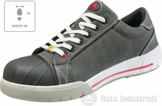 Këpucë pune unisex Bata Industrials, të hirtë