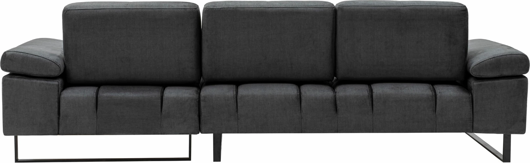 Këndare Atelier del Sofa, Mustang Large, e djathtë, ngjyrë antracit