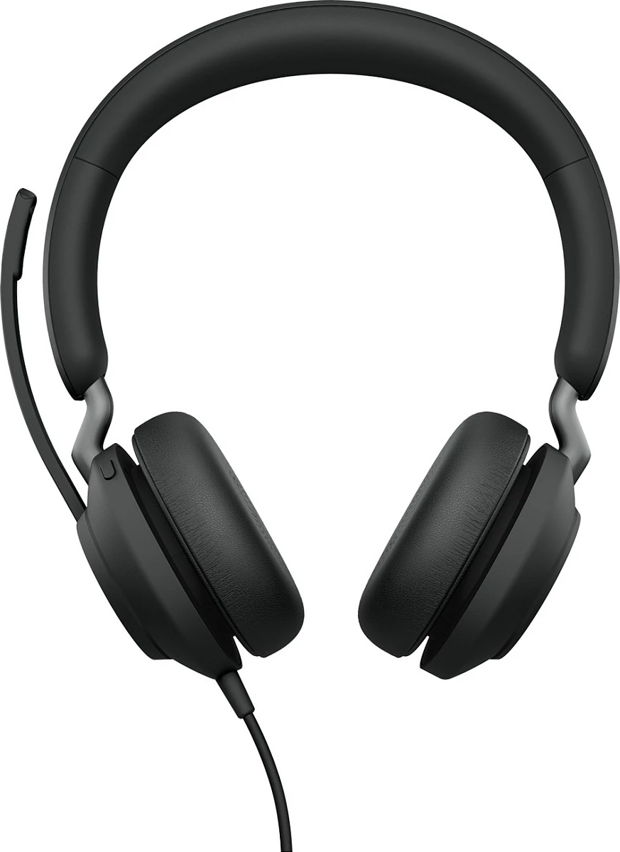 Kufje me mikrofon, Jabra Evolve2 40 SE MS Stereo, 24189-999-799, e zezë
