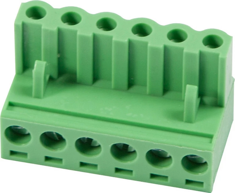 Konektor terminal bllok Synergy21 S21-LED-001000, 240 V, 10 A, gjelbër