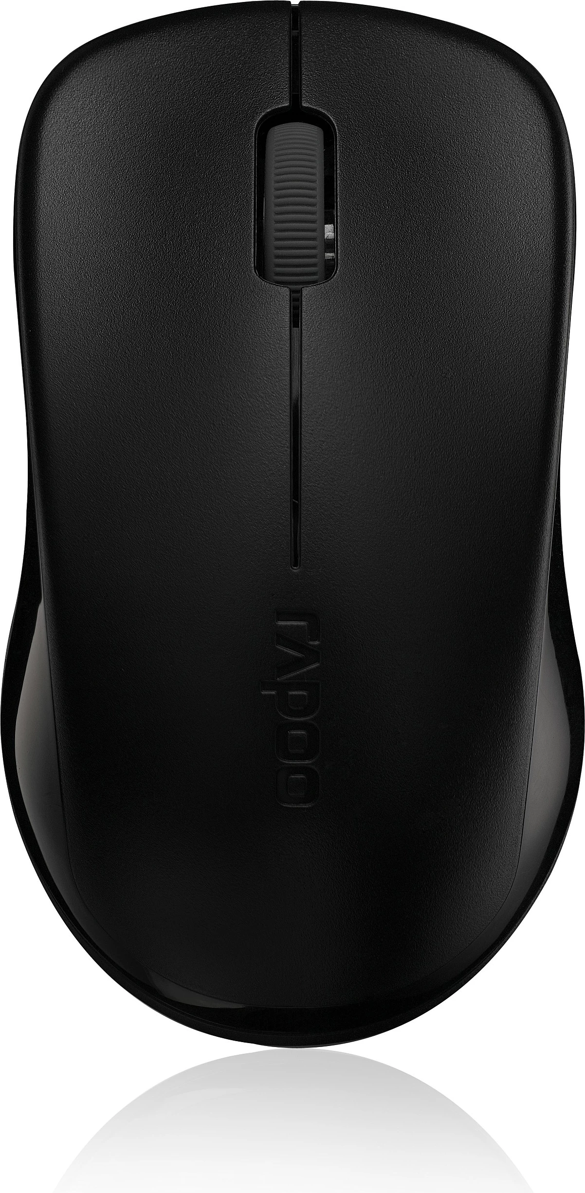 Maus Rapoo 1620, kabllos 2.4 GHz, optik 1000 DPI, i zi