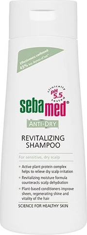 Shampon Sebamed Anti-Dry Revitalizing për flokë të thatë dhe të dëmtuar, unisex, 200ml