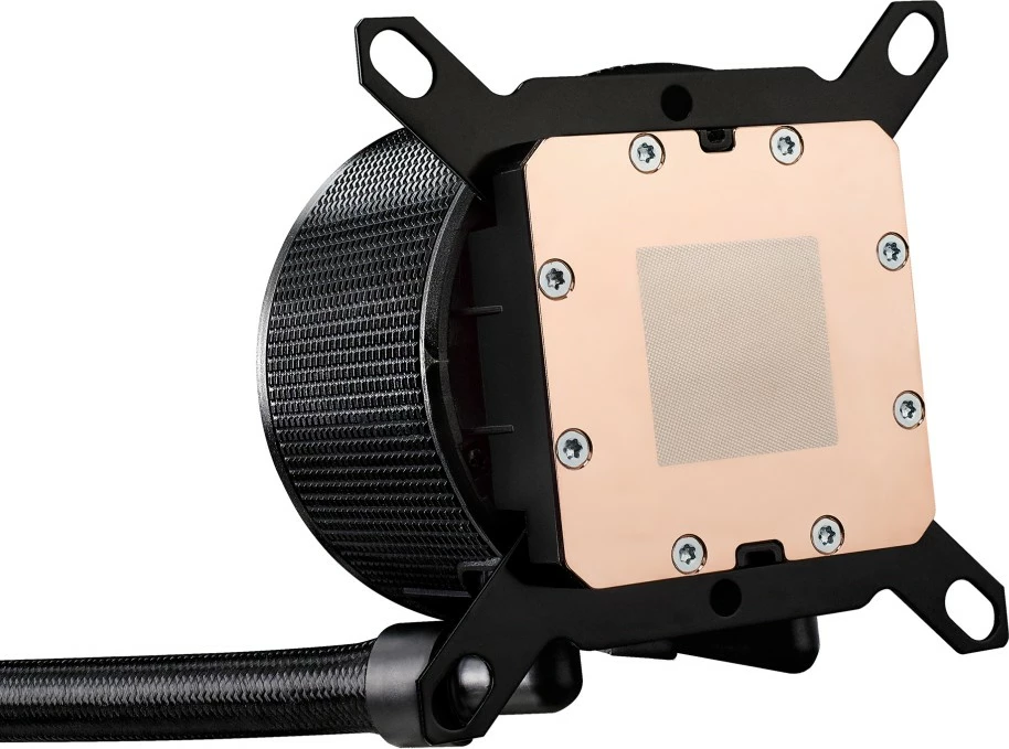 Ftohës me lëng ASUS ROG RYUO III 360 ARGB, 3 ventilatorë 120mm, LED shumëngjyrësh, i zi