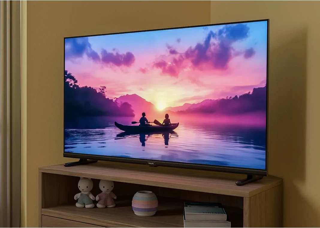 Televizor Smart, Philips 40PFS6000, 40" LED FHD, Titan OS, HDR10, Dolby Audio