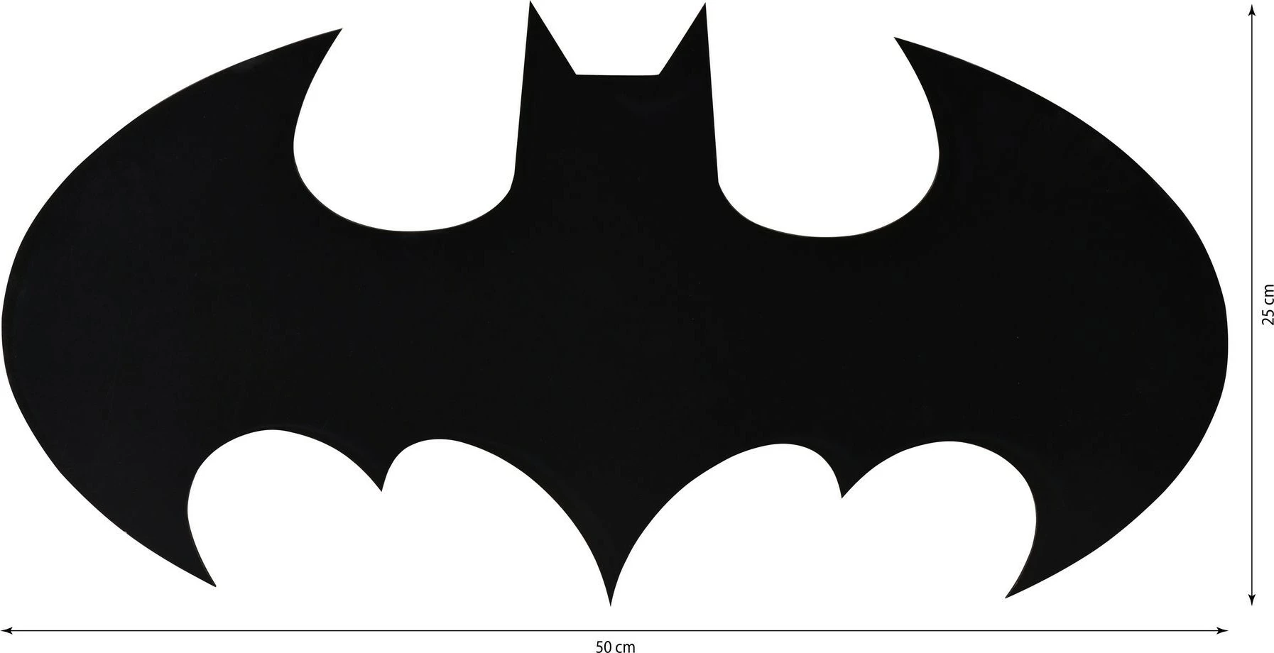 Dritë dekorative LED, Batman, ngjyrë e kuqe