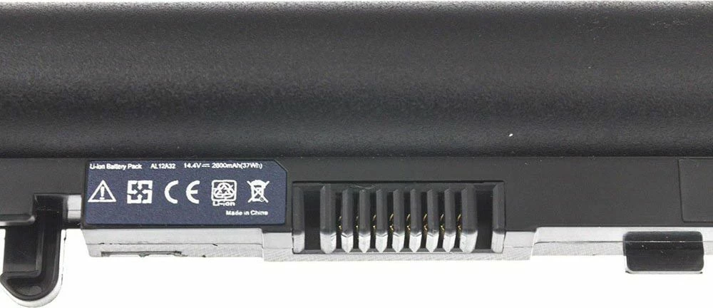 Bateri për laptop Green Cell AC25 14.4V 2200mAh Li-ion, 4 qeliza, e zezë