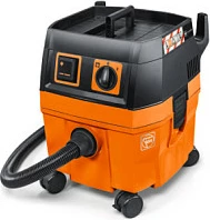 Aspirator industrial për pluhur FEIN Dustex 25L, 22L, 1380W, Klasa L, 72 l/s, zi/portokalli