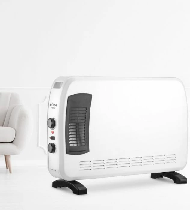 Ngrohës konvektor UFESA Polux 400-1200 W, 3 nivele, turbo, deri 20 m², i bardhë