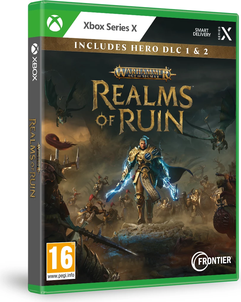 Video lojë Fireshine Games Warhammer Age of Sigmar: Realms of Ruin për Xbox Series X, PEGI 16, me Hero DLC 1 & 2