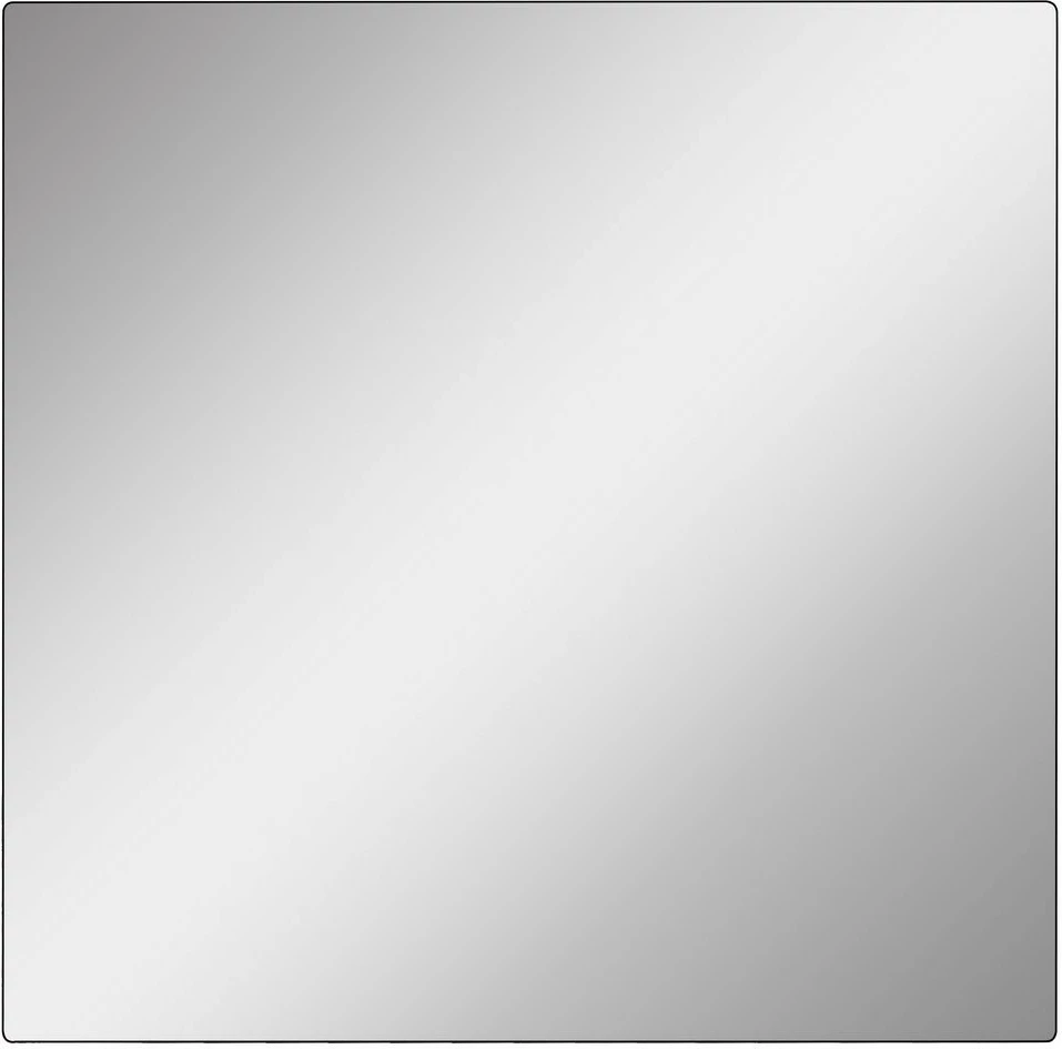 Pasqyrë me ndriçim LED, katrore, e bardhë, 30x30cm