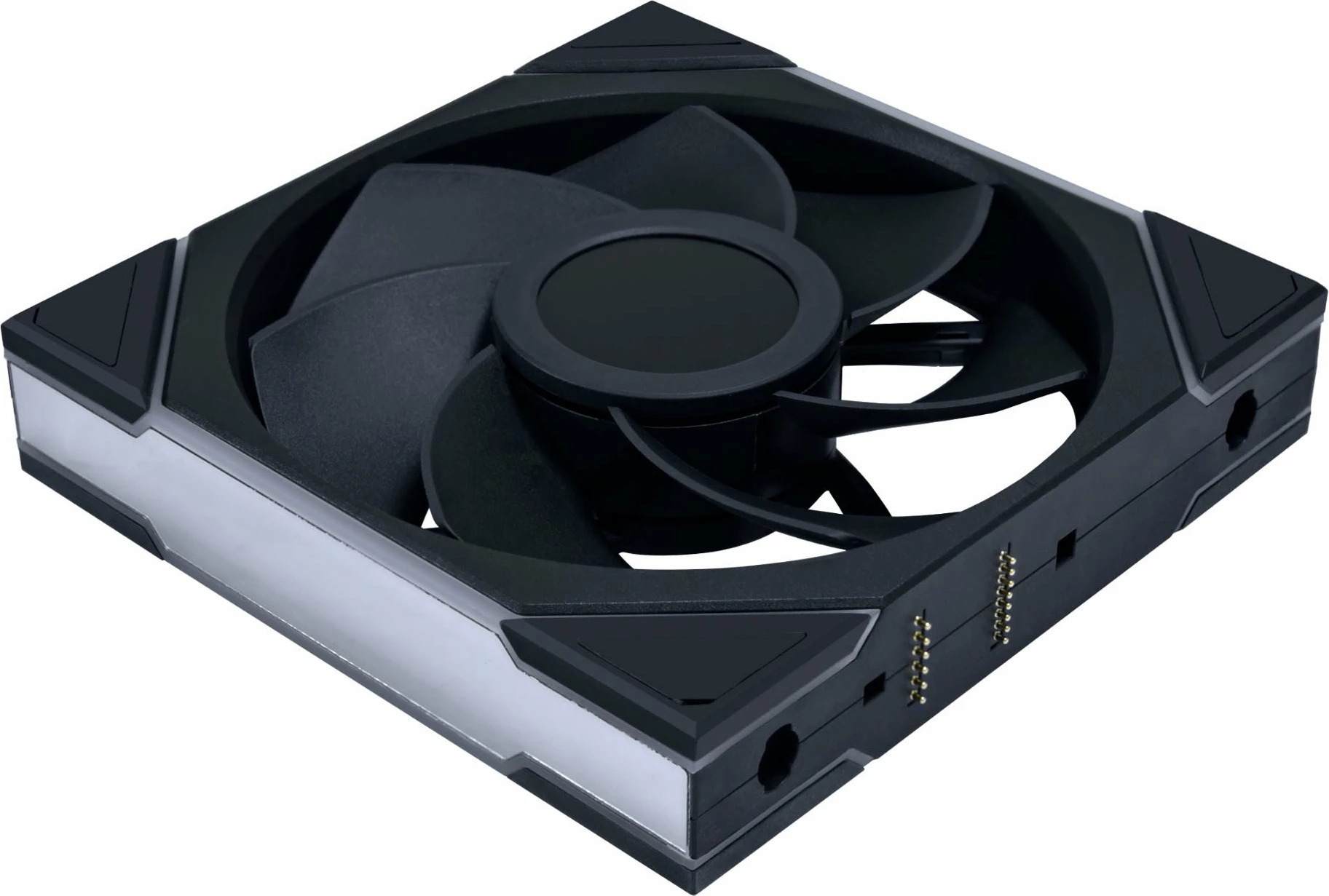 Ventilator ftohës PC Lian Li UNI FAN TL Wireless LCD 140mm Reverse Blade 14RTLLCD1W1B, zi, 1 copë
