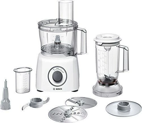 Procesor ushqimi Bosch MCM3200W, 800 W, 2.3 L, Bardhë
