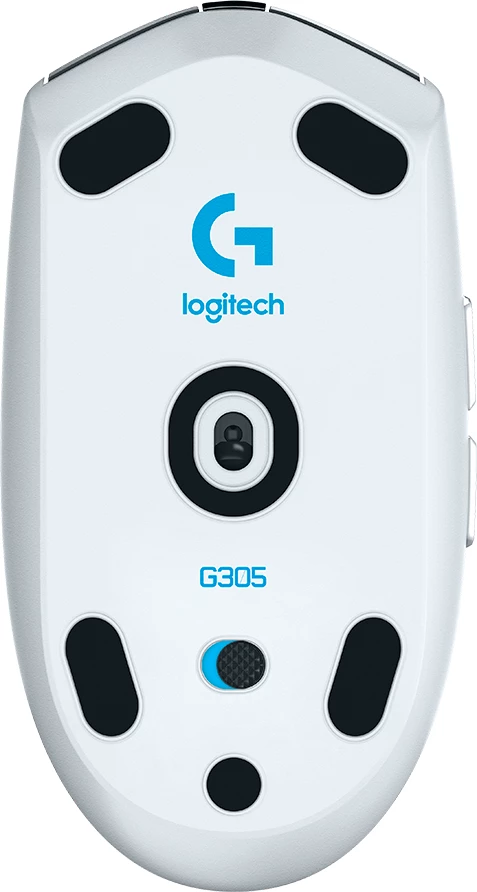 Maus gaming Logitech G305 LIGHTSPEED, pa kabllo, 6 butona, 240–4000 DPI, bardhë