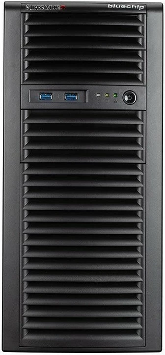 Server bluechip SERVERline T30340s, AMD EPYC 4124P, 32GB RAM, 2x480GB SSD, tower, zi