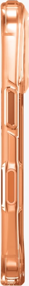 Mbështjellës UNIQ LifePro Xtreme Magclick Charging për iPhone 17 Pro, MagSafe, TPU/PC, portokalli