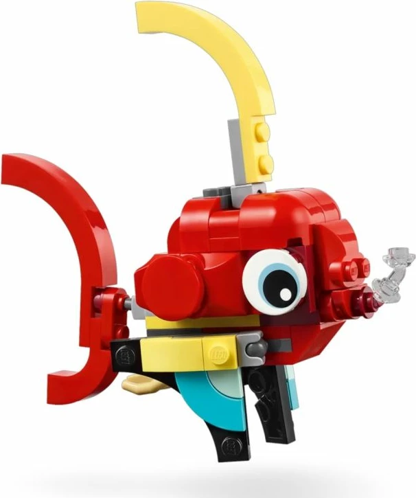 Lego lodër për fëmijë, e kuqe