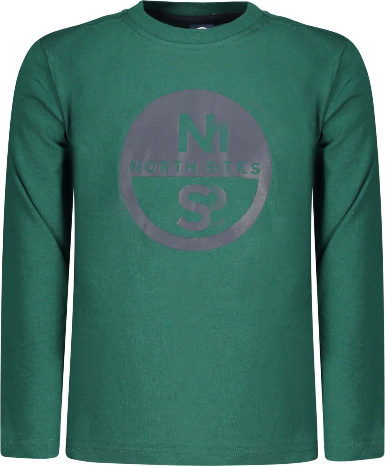 Maicë me mëngë të gjata për djem NORTH SAILS, e gjelbër