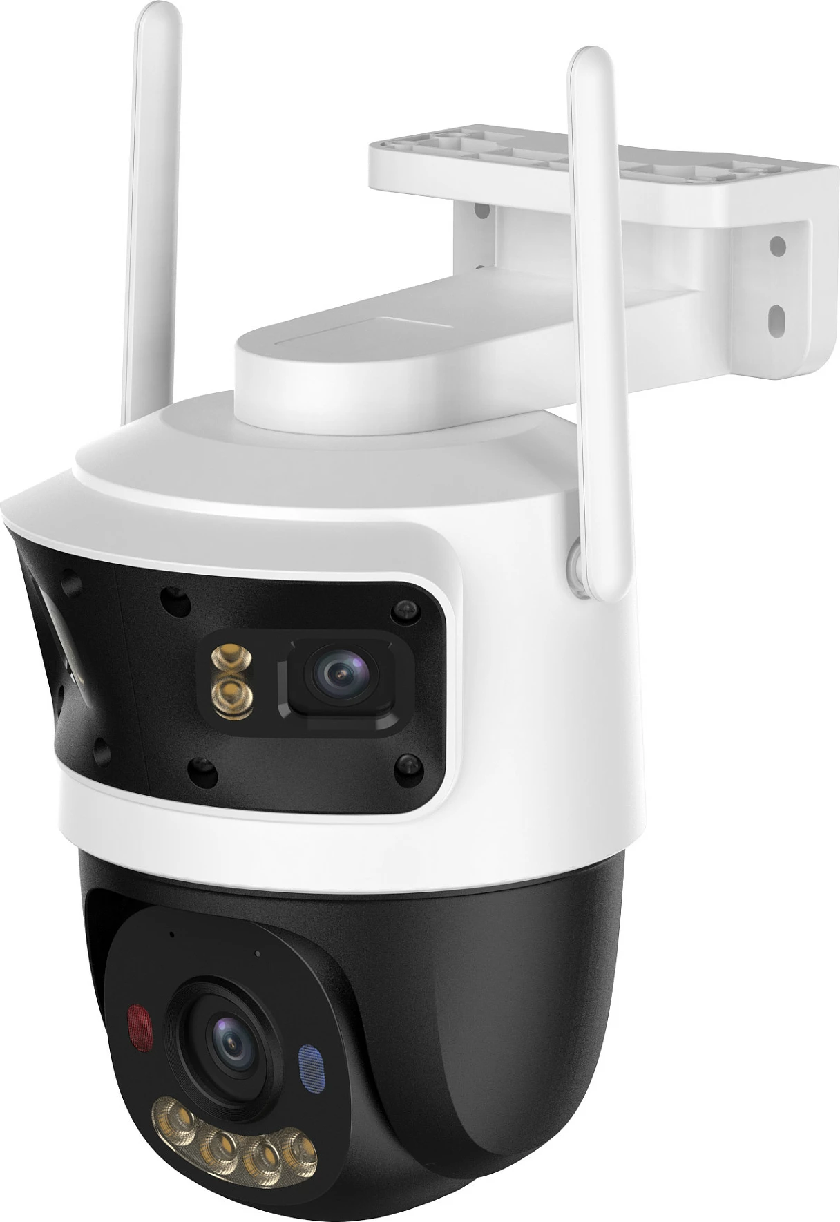 Kamerë sigurie IP Imou Cruiser Triple, Outdoor, Wi‑Fi & LAN, Pan/Tilt, MicroSD, Bardhë/Zi