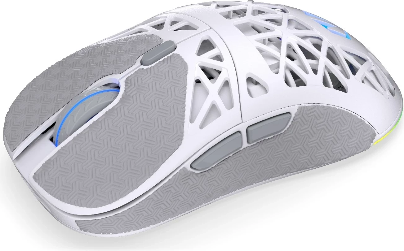 Maus gaming ENDORFY LIV Wireless Onyx White EY6A019, 12000 DPI, ARGB, i bardhë