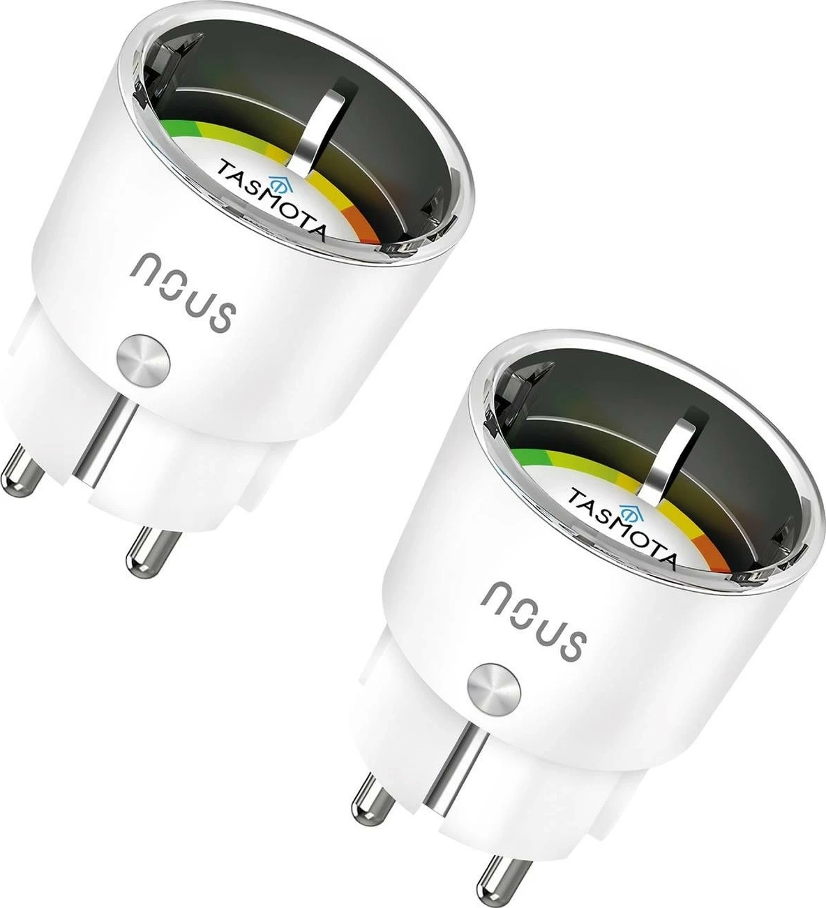 Socket smart Nous A1T, WiFi, 2 copë, bardhë