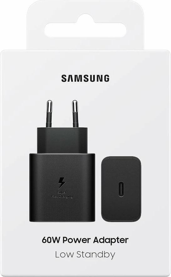 Karikues i shpejtë Samsung EP-T6010NBEGWW 60W USB-C, pa kabllo, i zi
