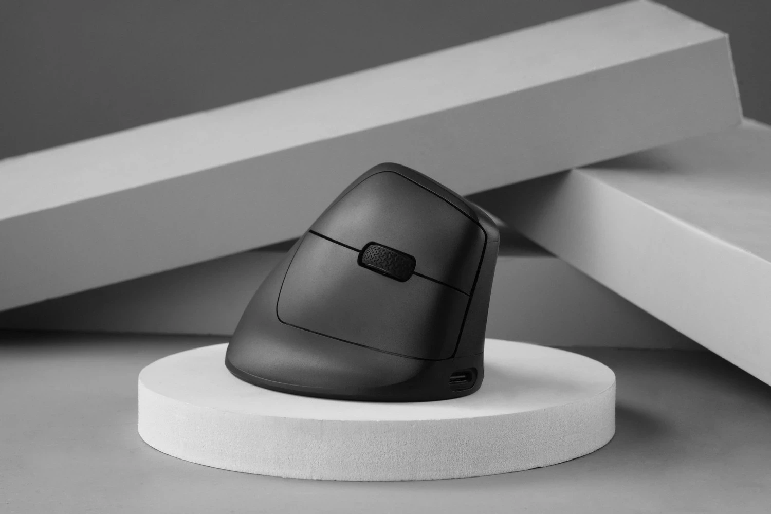 Maus vertikal Keychron M5 (PixArt 3311, 12000 DPI, 1K Hz, Bluetooth/2.4GHz/USB-C), i zi