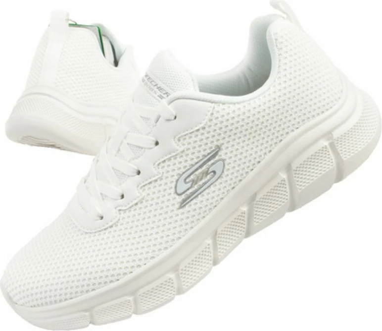 Atlete për meshkuj Skechers, të bardha