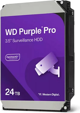 Hard disk i brendshëm Western Digital WD Purple Pro WD241PURP, 24TB, 3.5", SATA, 7200RPM, 512MB