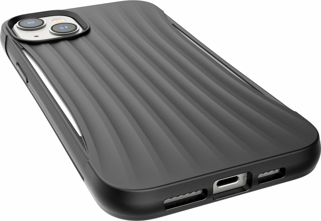 Mbështjellës Raptic X-Doria Clutch për iPhone 14 Plus, MagSafe, i zi