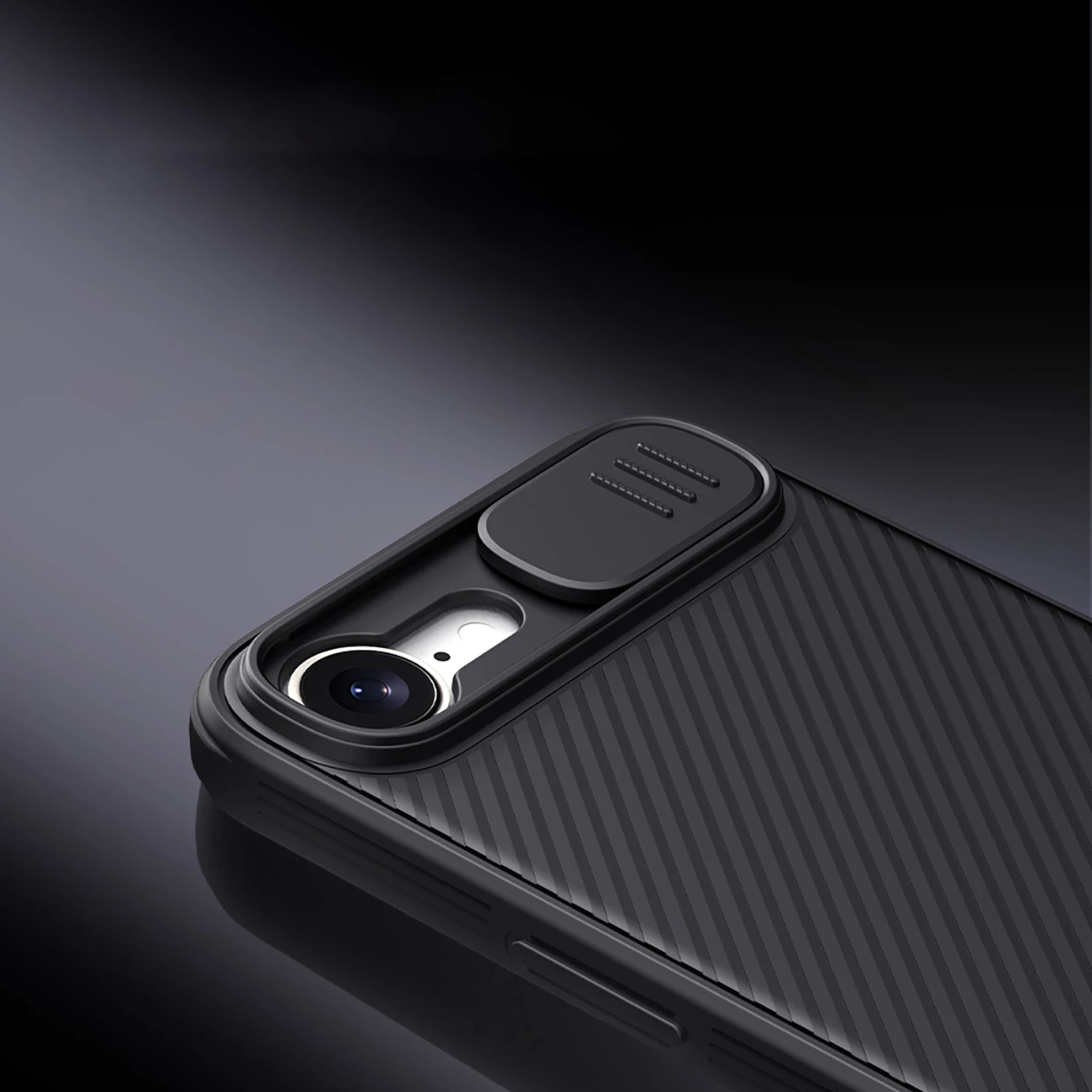 Mbështjellës Nillkin CamShield Pro Magnetic për iPhone 16e, i zi