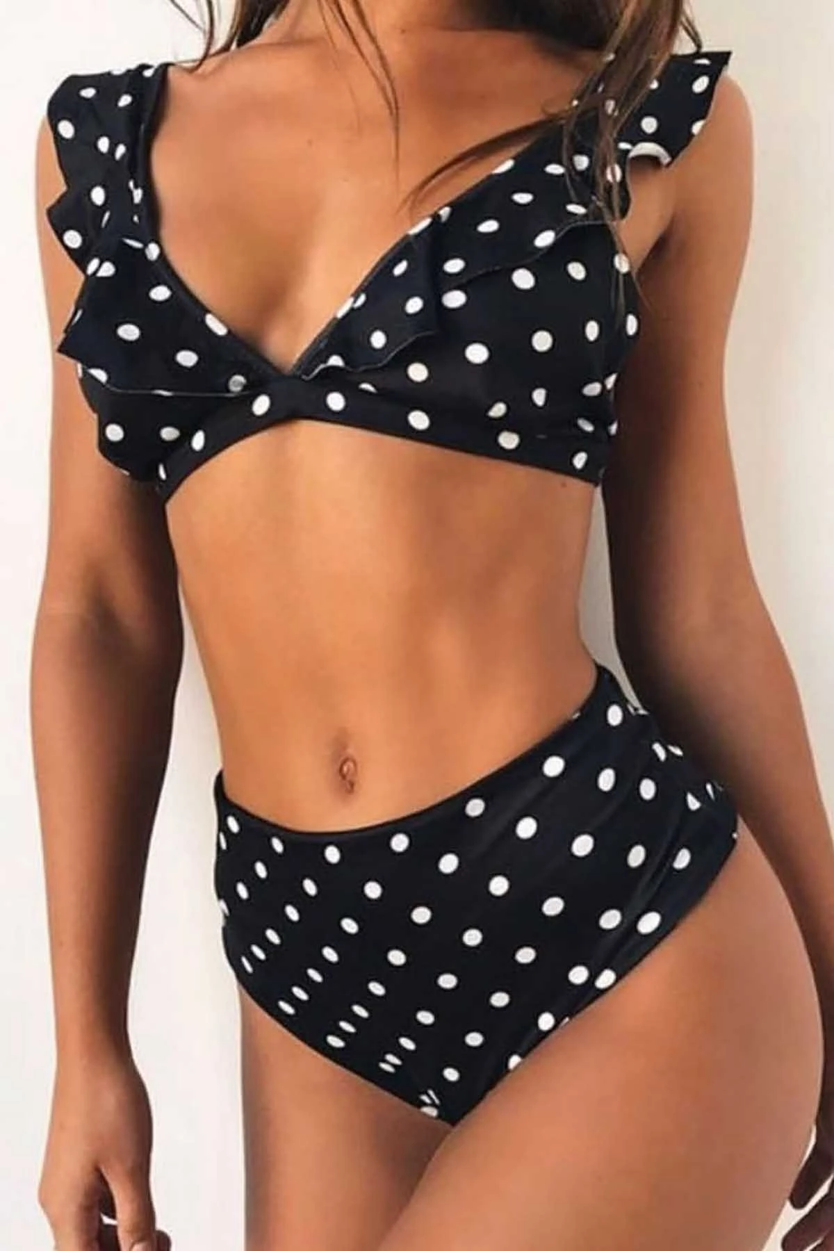 Set bikini (2 pjesë), Jumeon, MS4222, e zezë