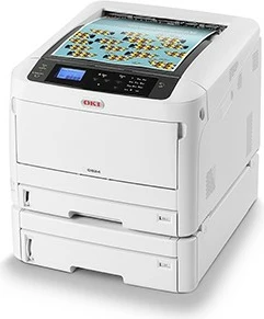 Printer ngjyrash OKI C824dn, LED, A3, 26ppm, rrjet, bardhë