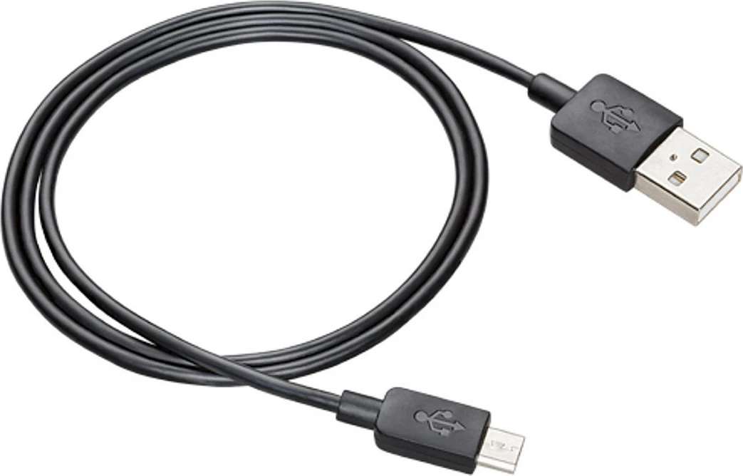 Kabllo HP Poly Trio USB-A në Micro USB, 1.2 m, e zezë