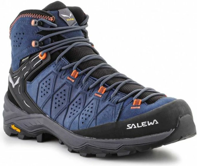Atlete për turizëm dhe aktivitete në natyrë Salewa Ms Alp Trainer 2 Mid Gtx M, blu për meshkuj [Madhësia: 41]