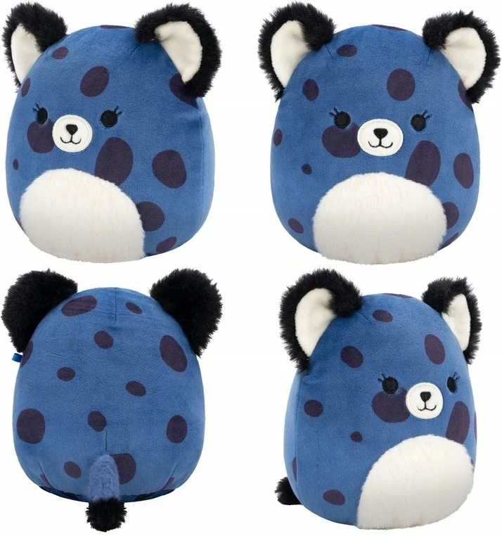 Maskotë pelushi Squishmallows 454309 Spotts 13 cm, blu