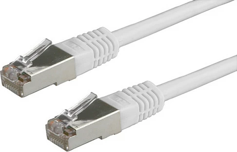 Kabllo rrjeti ROLINE Patch Cord Cat5e S/FTP, RJ-45 në RJ-45, 20 m, gri