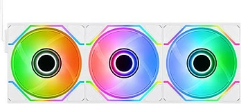 Ventilator kasë Thermaltake SWAFAN INFINITY EX12 ARGB Sync, 120mm, 3 copë, PWM, i bardhë