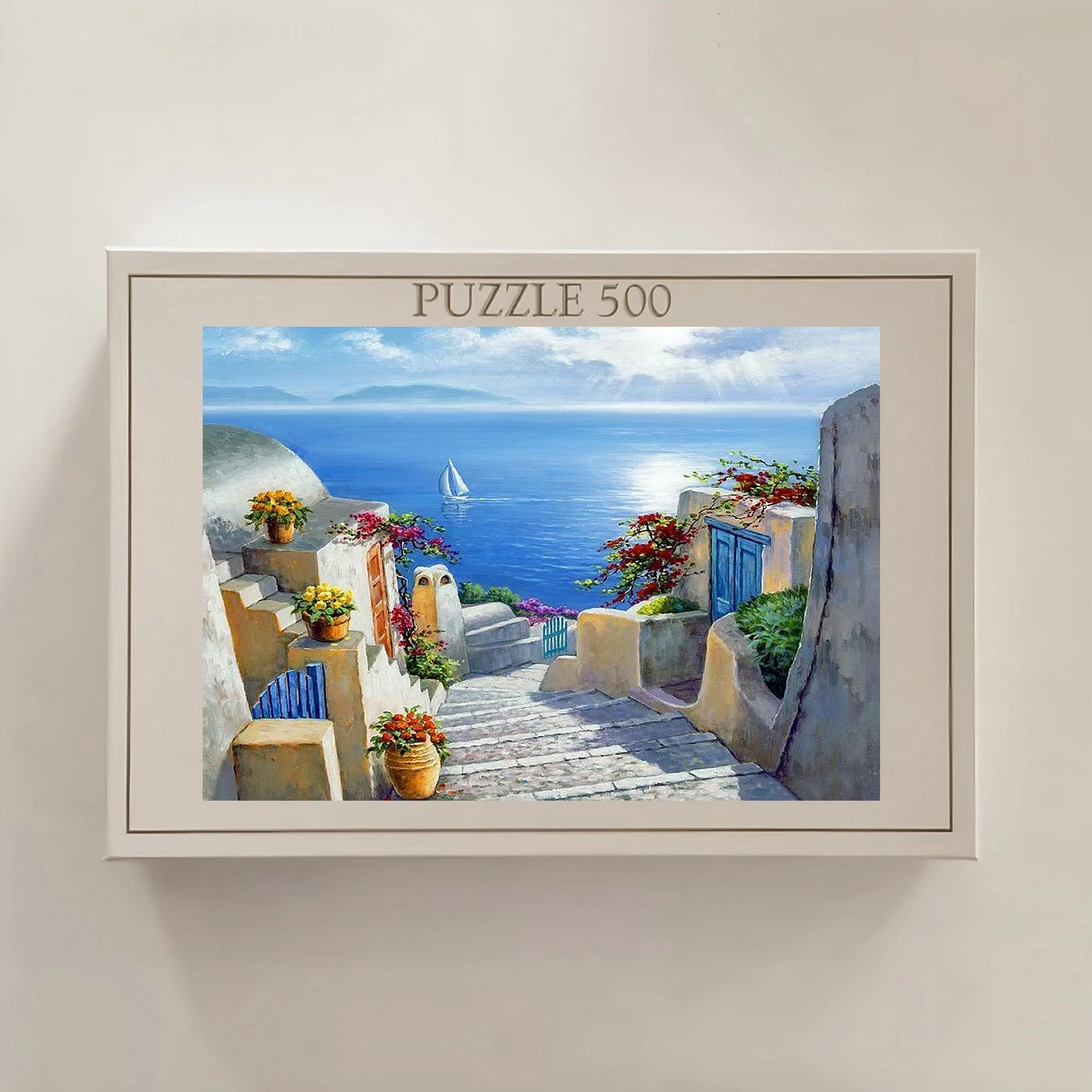 Puzzle 500 copë, Evila Originals, shumëngjyrësh, PZL_0196_500