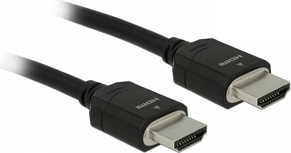 Kabllo HDMI DeLOCK 85294, 2 m, 8K 48 Gbit/s, eARC, e zezë