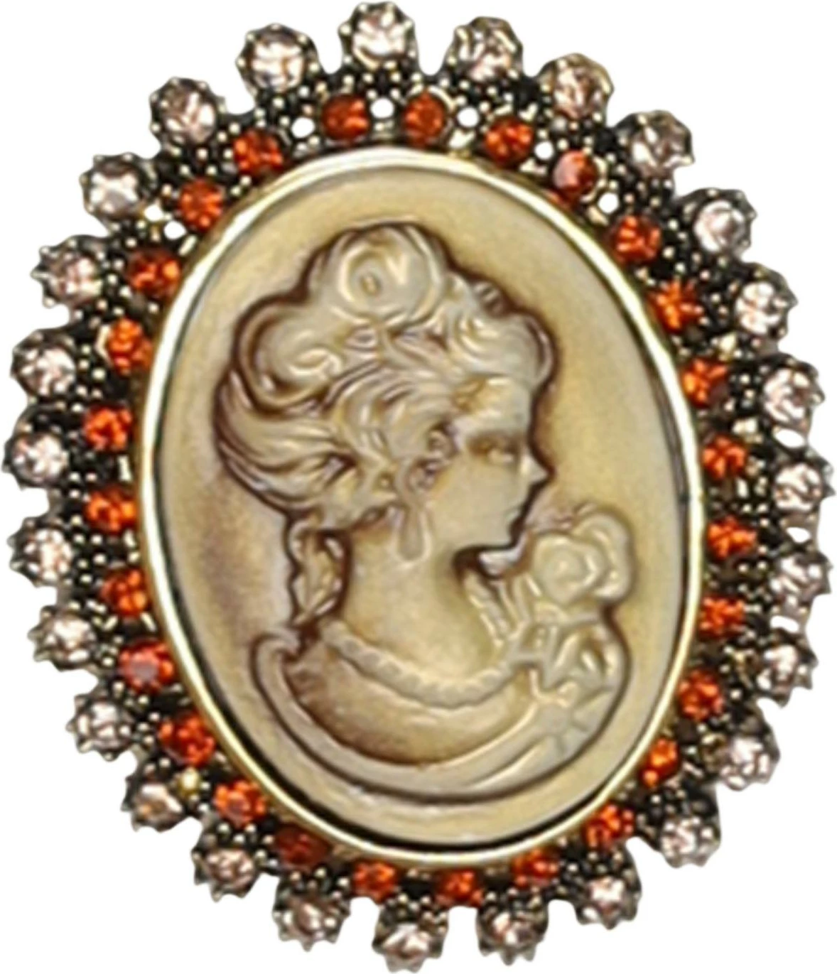 Spillë për femra I am Vintage Cameo 70696, e artë