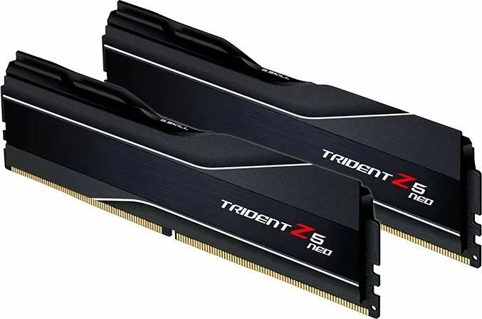 RAM Memorje G.Skill Trident Z5 Neo F5-6000J3038F16GX2-TZ5N DDR5 32GB (2x16GB) 6000MHz CL30 UDIMM, e zezë, set 2 copë
